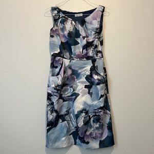 Blue flower dress